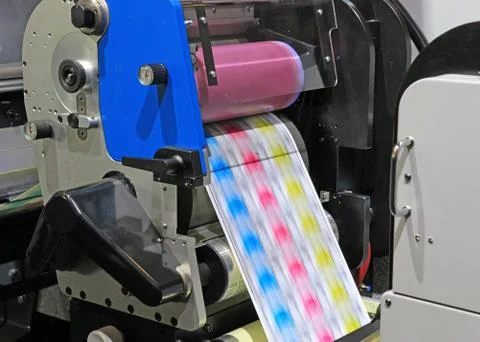 Trend offset printing Stock Photos