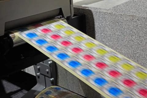 Trend offset printing Stock Photos