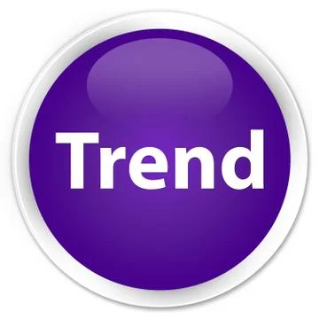 Trend premium purple round button Stock Illustration