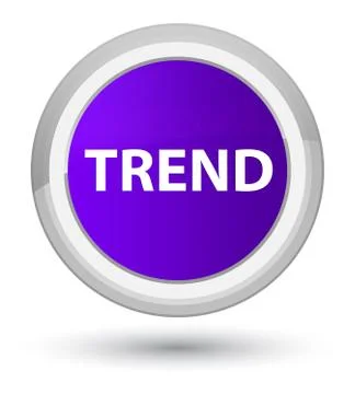 Trend prime purple round button Stock Photos