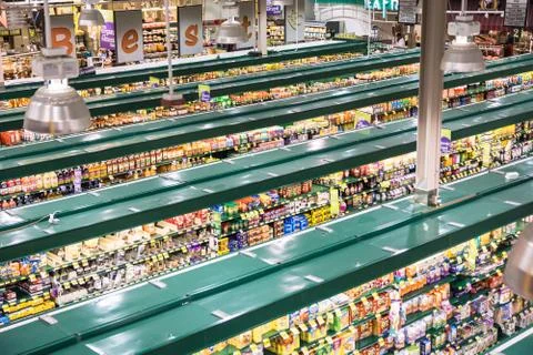 Trend-Setting, Grocery Store Stock Photos