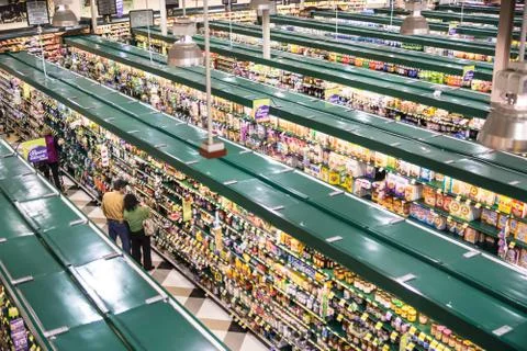 Trend-Setting, Grocery Store Stock Photos