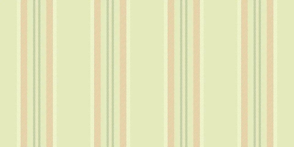 Trend stripe pattern seamless, list lines vector fabric. 70s textile backgr.. Stock Illustration