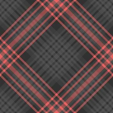 Trend vector seamless texture, endless check fabric textile. Eps plaid patt.. 库存插图
