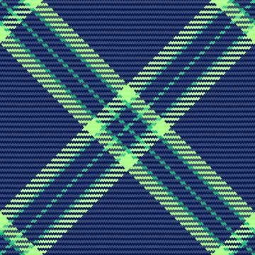 Trend vector textile seamless, online tartan check background. 30s pattern .. Stock Illustration