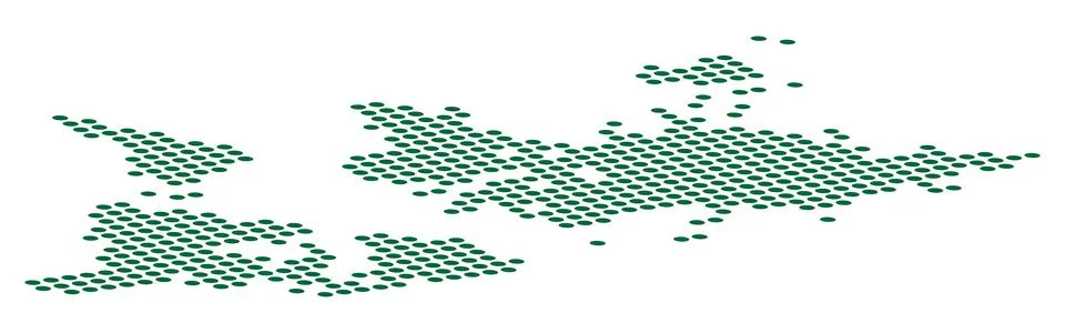 Trending Landscape World Map Vector Infographic Atlas Design and Arts Stock Illustration