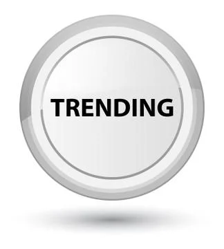 Trending prime white round button Stock Photos