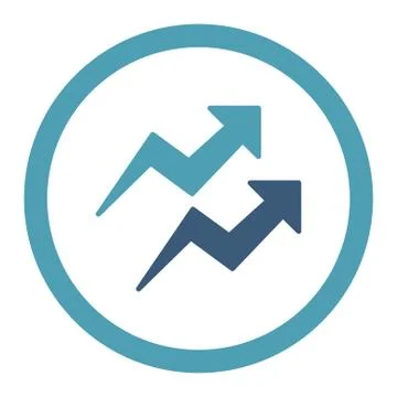 Trends icon Stock Illustration