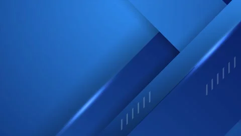 Trendy abstract background design with blue geometric elements seamless 4k video Stock Footage 295248531