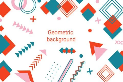 Trendy abstract background, pattern, texture for poster, card, social media Illustrazione stock