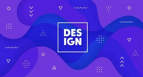 Trendy abstract background for your unique design. Stock Illustration