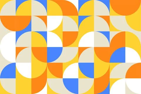 Trendy abstract decorative background. Vector illustration Stock Illustration