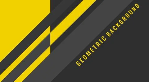 Trendy Abstract Geometry Background Design Stock Illustration