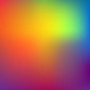 Trendy abstract rainbow blurred background. Smooth watercolor vector Stock Illustration