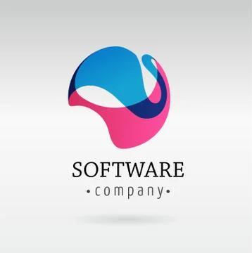 Trendy abstract, vibrant and colorful icon, element Stock Illustration