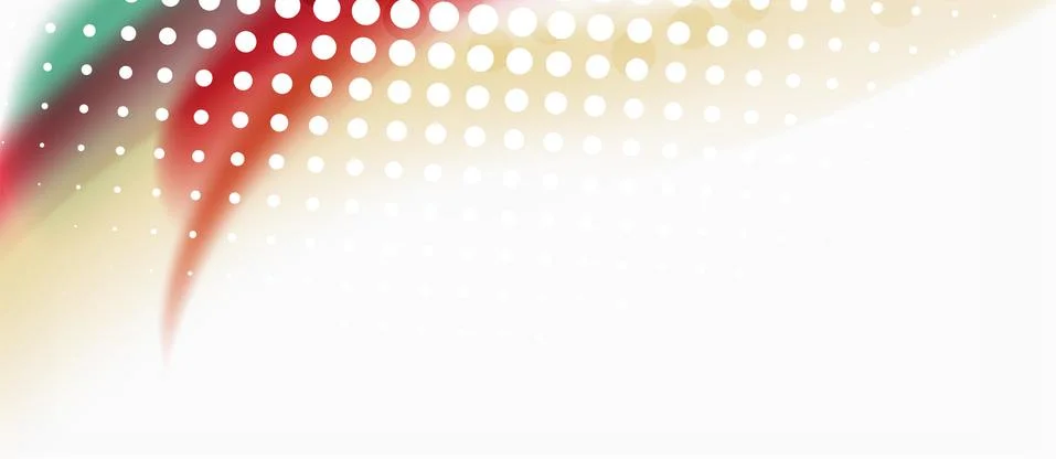 Trendy abstract wave blur pattern, multicolored lines on white background for Illustrazione stock