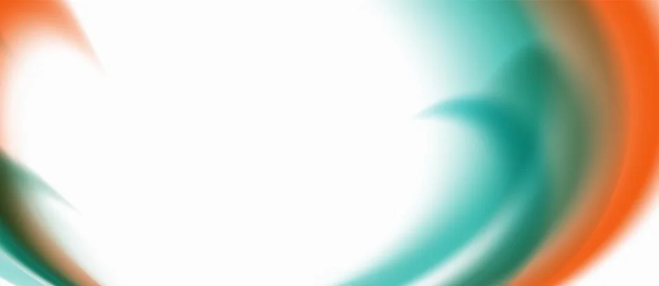 Trendy abstract wave blur pattern, multicolored lines on white background for Illustrazione stock