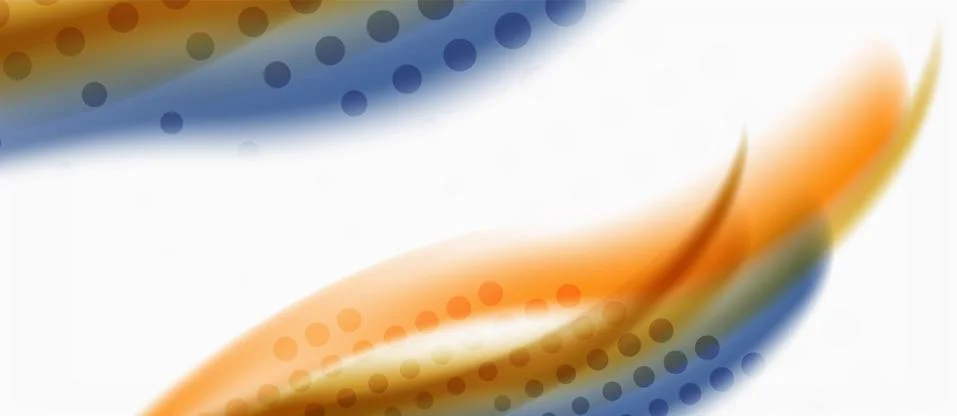 Trendy abstract wave blur pattern, multicolored lines on white background for 스톡 일러스트