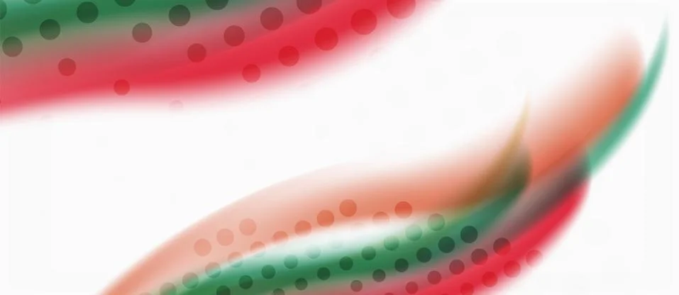 Trendy abstract wave blur pattern, multicolored lines on white background for 스톡 일러스트