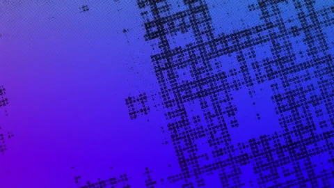 Trendy Background With Halftone Dot Pattern Stock Footage 280145353