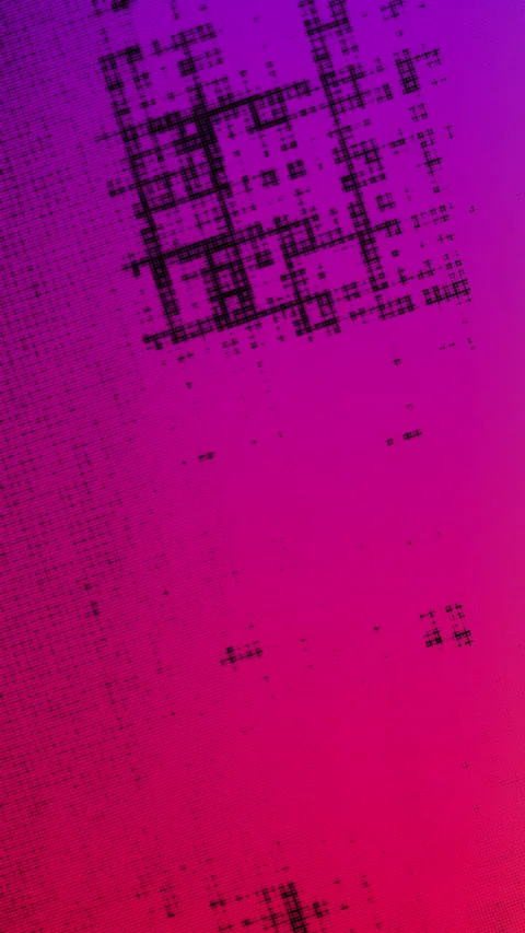 Trendy Background With Halftone Dot Pattern vertical video Stock Footage 307965536