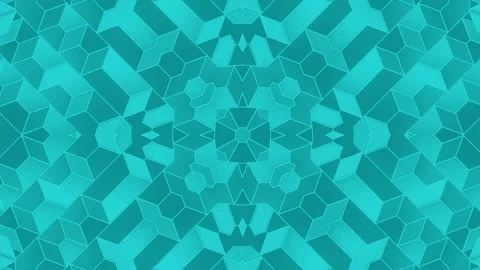 Trendy background with loop animation of rectangular shapes. 3d rendering 4K Stock Footage 253169753