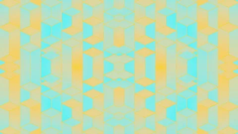 Trendy background with loop animation of rectangular shapes. 3d rendering 4K Stock Footage 255559175