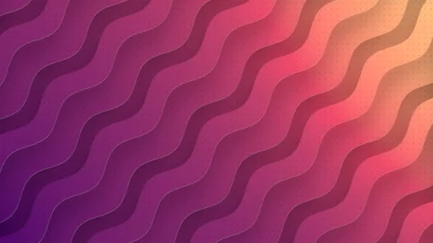 Trendy background with modern gradient and flowing wavy lines loop animation Stock Footage 164723258