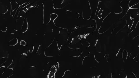 Trendy black monochromatic metallic reflection texture of wavy vibrant surface Stock Illustration