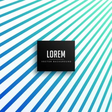 Trendy blue line pattern backgorund Illustrazione stock