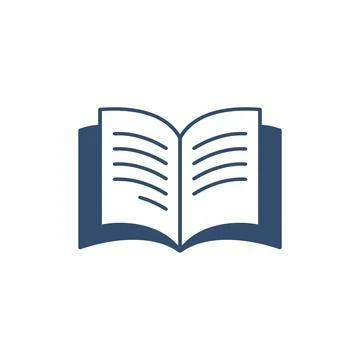 Trendy Book Education Icon Vector Template イラスト素材