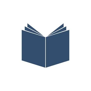 Trendy Book Education Icon Vector Template イラスト素材