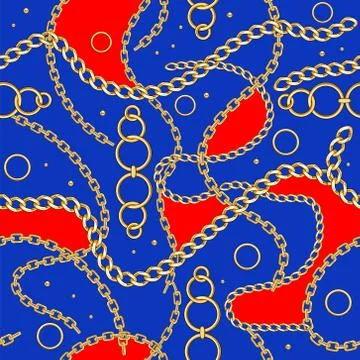 Trendy bright repeating Stock Illustration