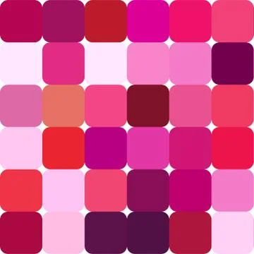 Trendy Candy Colors Backdrop Design with Squares Stock Illustration