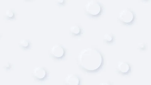 Trendy Clean White Neomorphism Motion Background Stock Footage 140868686