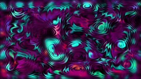 Trendy colorful fluid abstraction flow from beautiful gradient texture Stock Footage 246707953