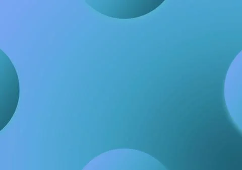 Trendy Colorful Gradient Circles With Empty Gradient Background Stock Illustration