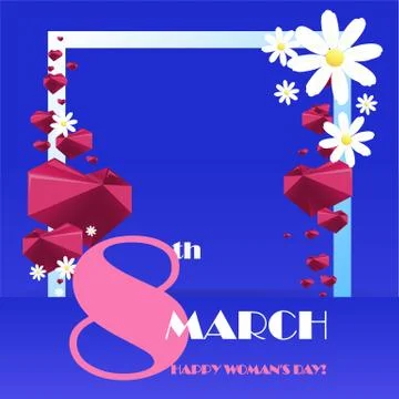 Trendy Design Page Template with square paper frame Stock Illustration