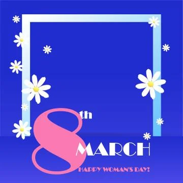 Trendy Design Page Template with square paper frame Stock Illustration