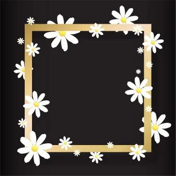 Trendy Design Page Template with square paper frame Stock Illustration