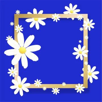 Trendy Design Page Template with square paper frame Stock Illustration