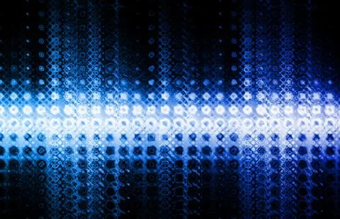 Trendy digital abstract Stock Illustration