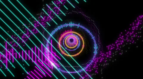 Trendy EQ 09 - VJ LOOPS Full HD 1920x1080 Stock Footage 33921214