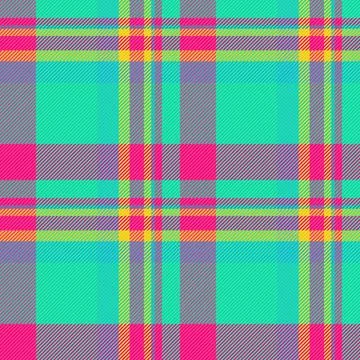 Trendy fabric check vector, pyjamas texture textile pattern. Chinese new ye.. Stock Illustration