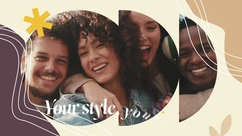Trendy Fashion Promo Slideshow After Effects stock
