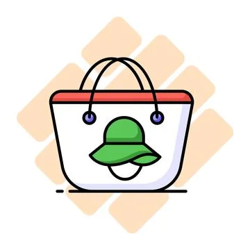 Trendy flat vector graphic of blue parrotlet bird ready for use. Stockillustratie