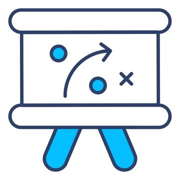 Trendy flat vector of small flycatcher bird asset. Иллюстрация