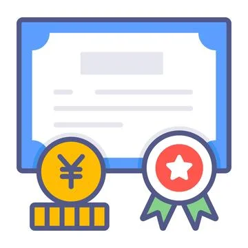 Trendy flat vector of small flycatcher bird asset. イラスト素材