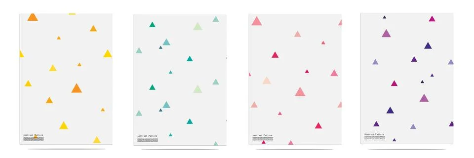 Trendy geometric elements memphis pattern set. Stock Illustration