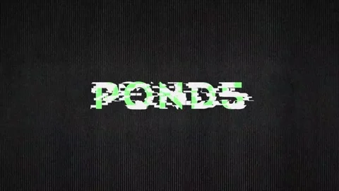 Trendy Glitch Logo Stock After Effects